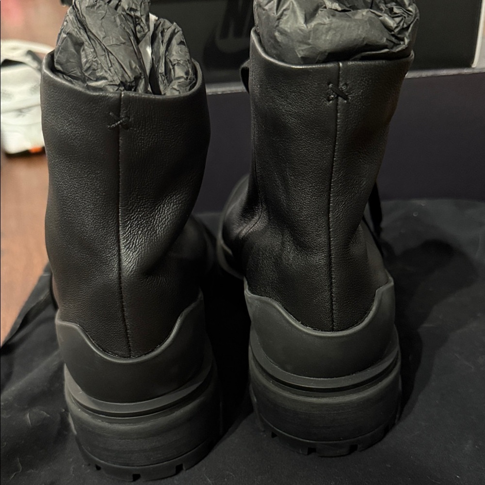 Brand New Rag & Bone Lace Up Genuine Leather Combat Boots - Picture 8 of 8